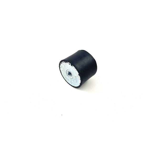 Fairchild Industries Rubber vibration isolator mount, female to female, metric, Natural Rubber 50A, Zinc-plated steel RVI1011-FF50 - main